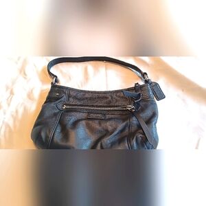 Coach purse black leather